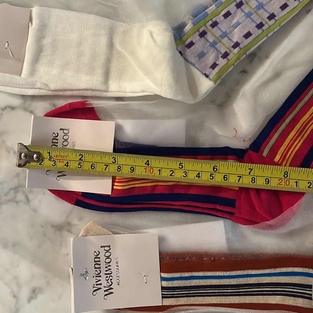 ⭐️HP⭐️Vivienne Westwood Fukuske sheer socks ×5 | NWT - Picture 7 of 10